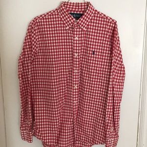Polo Ralph Lauren Red Gingham Sport Shirt